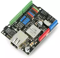 W5500 - Ethernet ir PoE priedėlis, skirtas Arduino - DFRobot DFR0850
