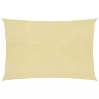 Uždanga nuo saulės, smėlio spalvos, 5x7m, HDPE, 160g/m²
