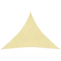 Uždanga nuo saulės, smėlio, 4,5x4,5x4,5m, HDPE, 160g/m²