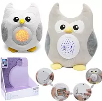 Woopie Baby Woopie Pliušinis Miego Pagalbininkas 2in1 Pelėda - 10 Migdomųjų