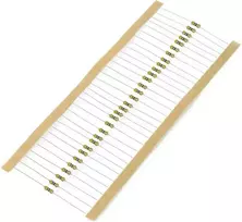 JustPi THT CF anglies rezistorius 1/4W 47Ω - 30 vnt