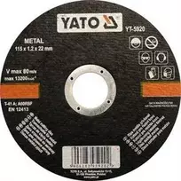 Metalo pjovimo diskas Yato YT-5924