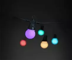 Lite Bulb Moments LBM 14m Smart Outdoor šviesos grandinė – 15 x Globe 5cm