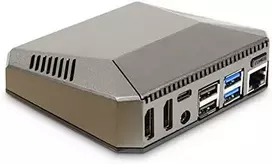 Raspberry Pi INTER-TECH ODS-727 Gehaeuse fuer Raspberry PI 4 Modell B