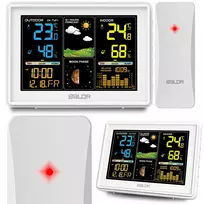 Berdsen Meteorologinė stotelė su ekranu BD-907, balta