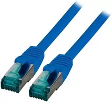Efb Elektronik EFB EFB RJ45 Komutacinis kabelis S / FTP, Cat.6A, LSZH, 0,5 m, mėlynas