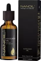 Nanoil "Nanolash Power Of Nature" avokadų aliejus 50ml