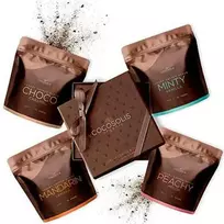 "Cocosolis" prabangių kavos šveitiklių dėžutės rinkinys 4 vnt