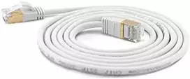 Wantec Patchcord Cat.7, SSTP, 1m, balta (7117)