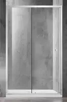 Dušo durys O6121 120 cm pilkos