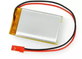 Akyga Li-Pol elementas 1500mAh 1S 3.7V - JST-BEC jungtis + lizdas - 50x34x8mm
