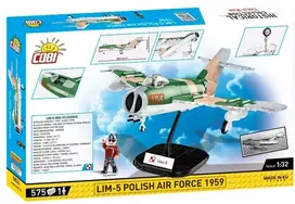 Cobi Lėktuvo modelis Lim-5 su lenkų pilotu