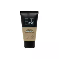 Maybelline Fit Me Matte + Poreless Liquid Foundation 312 Golden, 30 ml