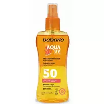 "Babaria Sun" apsauginis kremas nuo saulės Bifazinis Spf50 purškiklis 200ml