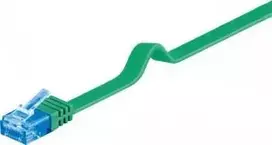 Goobay GB CAT6A TINKLO KABELIS PLOTAS U/UTP Žalias 5M