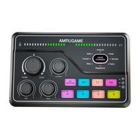 Fifine SC8 RGB gaming mixer (black), SOUFFNSC8