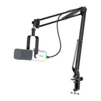 Fifine AM8TW gaming microphone with boom arm (white), MIHFFNAM8TW