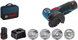 Bosch GWS 12V-76 profesionalus akumuliatorinis kampinis šlifuoklis