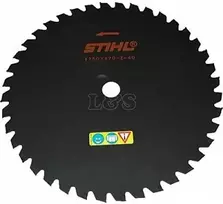 Diskas krūmapjovėms Stihl; 250x20,0 mm; Z40