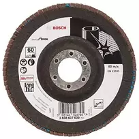 Bosch šlifavimo diskas nerūdijančio plieno 125 mm, K60, 1 vnt.