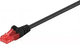 Goobay Kabelis LAN Patchcord CAT 6 U/UTP JUODA 10m
