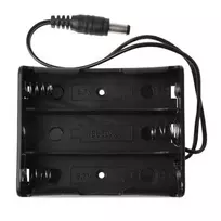 Oem Laikiklis 3x 18650 akumuliatoriui - Jack DC 2.1 kištukas