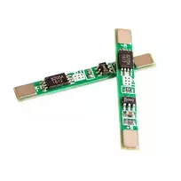 Oem BMS PCM PCB modulis ličio jonų elementų įkrovimui ir apsaugai - 1S - 3.7V - 3A - skirtas 18650 elementams