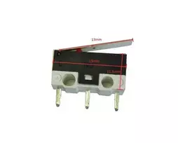 Oem Galinės padėties jungiklis NO/NC - 2A/125VAC - 13mm svirtis - mikrojungiklis