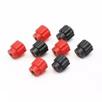Oem Sraigtinės jungties veržlė su 4mm sriegiu - Raudona - Rankenėlė - JS900A