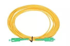 Extralink Opton šviesolaidinis jungiamasis laidas SM 1M SIMPLEX 9/125, SC/APC-SC/APC 3MM