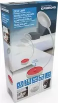 Grundig - Sulankstoma LED biuro lempa 15 cm (oranžinė)