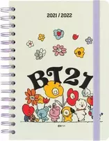 BT21 – 2021/2022 mokslo metų kalendorius (baltas)