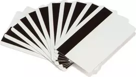Zebra Plastikiniai kortelės su magnetine juostele balta, 500 vienetų (104523- 112)