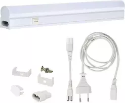 LED linijinis šviestuvas, 230Vac, 10W, 60cm, T5, 1000lm, 4000K, sujungiamas, EMOS