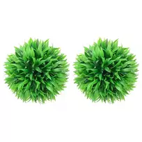 Dirbtiniai buksmedžio krūmai, 2vnt., 30cm, rutulio formos