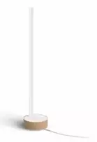 Stalo gradientinis šviestuvas Philips Hue Signe Oak, Baltos spalvos
