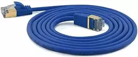 Wantec Papildomas dünnesCat.7 RohCable SSTP Komutacinis kabelis – 3 m – Cat.7 RohCable – S/FTP (S- STP) – RJ-45 – RJ-45 – mėlynas (7134)