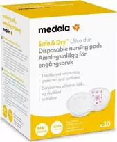Krūties įklotai Medela, 30 vnt