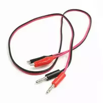 Oem Testavimo laidai 100cm, skirti matuokliui - 35mm krokodilo jungtys - 4mm banana kištukas