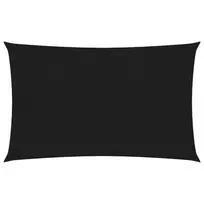 Uždanga nuo saulės, juodos spalvos, 2x4,5m, HDPE, 160g/m²