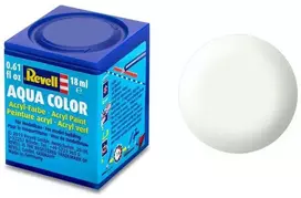 Revell Aqua Color šilkiniai balti dažai RAL 9010, 18 ml