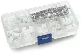 justPi XH2.54 2, 3, 4, 5 kontaktų 2.54mm rastro gnybtų rinkinys