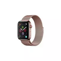 Apyrankė Devia Elegant Milanese 40mm Apple Watch rožinė-auksinė