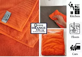 Mopatex Mikropluošto šluostė CISNE Oranžinis XXL 300 mgs (3vnt.)