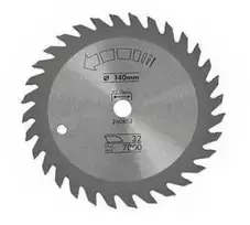 Stanley diskinis pjūklas su karbido antgaliu TCT / karbidinis diskinis pjūklas 140x12,7 mm 32 dantų STA13005