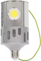 SPINLED LED lempa E27 35W SPINLED 4825lm 5000K sferiniai lęšiai, naudojami kvadratų apšvietimui LPL02/S