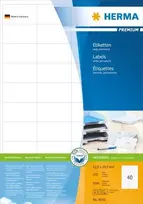 Herma Premium etiketės A4, baltas, matinis popierius, 8000 vnt (4610)