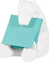 Post-it POST-IT padavėjas meškiukas (Bear- 330, balta, įskaitant 1 blokas super lipnus Z- Pastabos