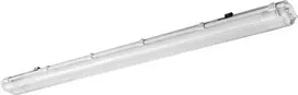 GTV Hermetic HAGEN 1x58 šviestuvas, skirtas G13 T8 LED 1500mm lempai IP65 PC/PCPC/PC, SU LAIDŲ LED fluorescencinėms lempoms, Maitinamas VIENAS