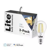 Lite Bulb Moments Lite bulb Moments Smart bulb, E27, 6W, 2700-6500K, 3 pakuotės